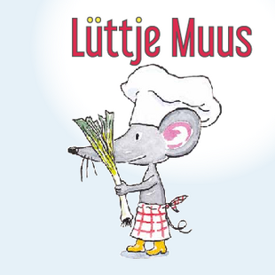 "Freedag is Plattdag" 2019, Mini-Bilderbuch "Lüttje Muus", Illustrationen © Holger Fischer, Text © Maike Sönksen "Freedag is Plattdag" 2019, Mini-Bilderbuch "Lüttje Muus", Illustrationen © Holger Fischer, Text © Maike Sönksen